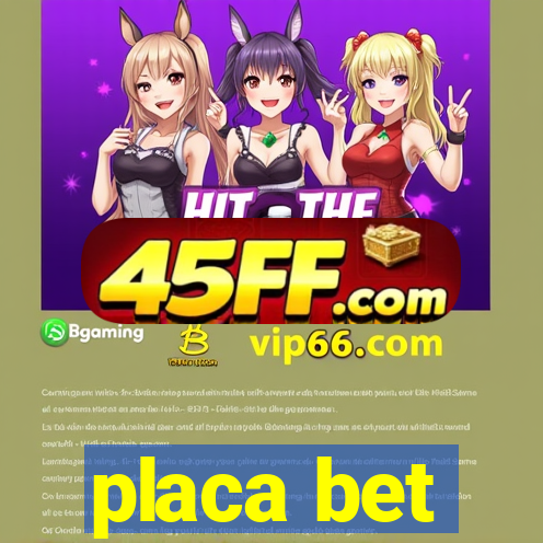 placa bet